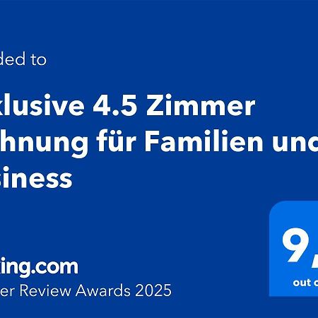 Exklusive 4.5 Zimmer Wohnung Fuer Familien Und Business Eschenz Esterno foto